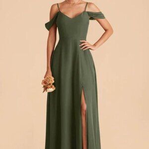 DEVIN CONVERTIBLE DRESS CHIFFON OLIVE from Birdy Grey